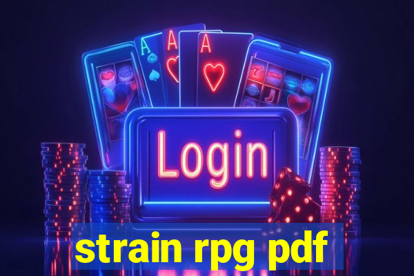 strain rpg pdf